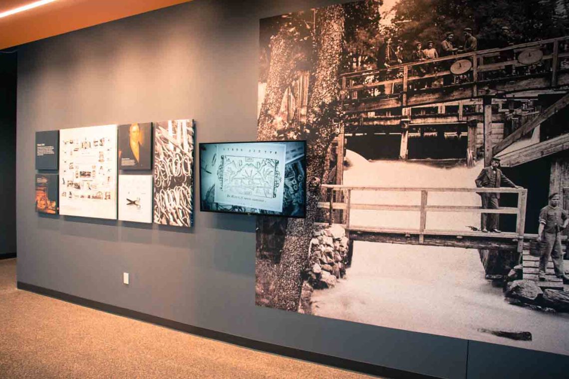 Fiskars heritage signage